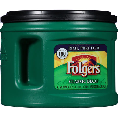 Folgers® COFFEE GROUND CLASSIC ROAST DECAF