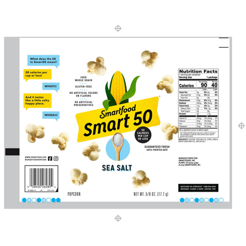 Smartfood® POPCORN POPPED SEA SALT
