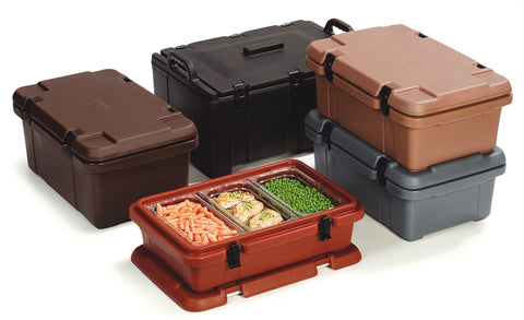 Carlisle CARRIER PAN CATERAIDE™ COMBINATION INSULATED BROWN 24 QT
