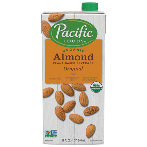 Pacific Foods MILK ALMOND ORIGINAL ORGANIC