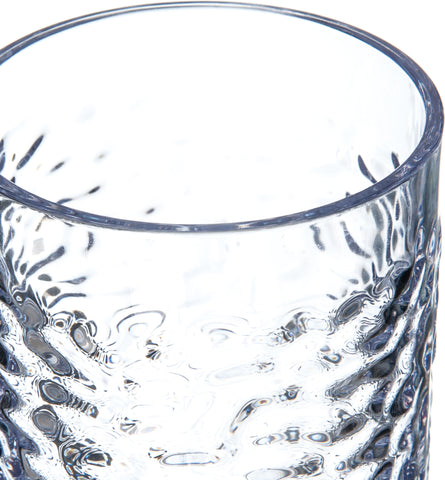 Tumbler San Plastic Clear Pebble Optic 5 Oz