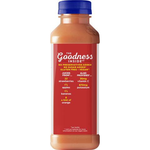 Naked Juice DRINK STRAWBERRY BANANA PLASTIC BOTTLE REFRIGERATED