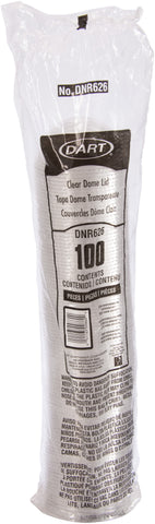 Lid Dome Cold Cup No Hole 16-24 Oz