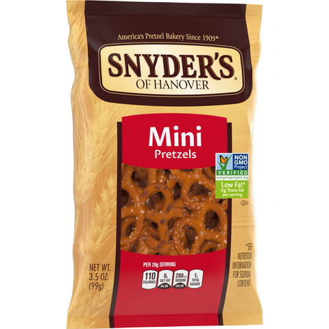 Pretzel Mini Plain Salted Ss Bag