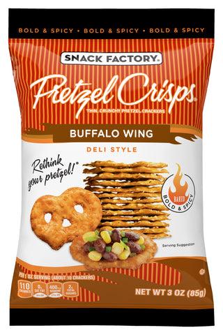 Snack Factory PRETZEL CRISPS BUFFALO WING