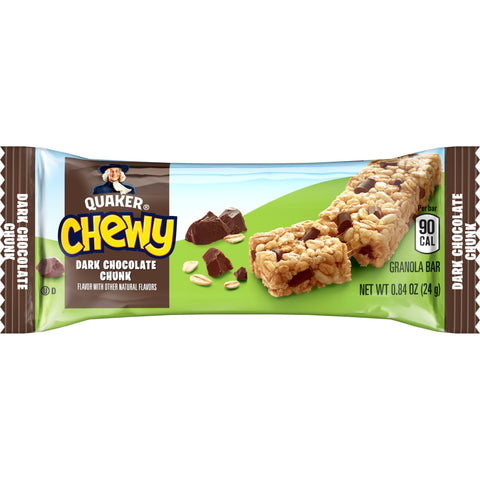Quaker® GRANOLA BAR 90 CALORIE LOW FAT CHOCOLATE CHUNK