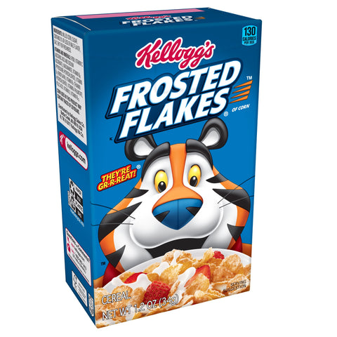 Cereal Frosted Flakes, 1.2 Ounce Each -- 70 Per Case