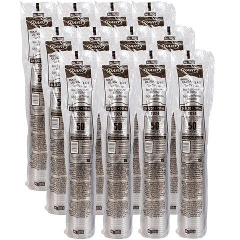 Dart CUP PLASTIC CLEAR 24 OZ