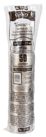 Solo Ultraclear Polyethylene Terephthalate Clear Cold Cup, 16 Ounce Capacity -- 1000 per case