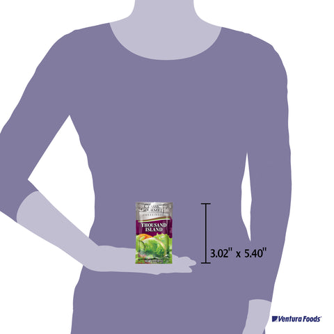 Classic Gourmet Select DRESSING THOUSAND ISLAND SINGLE SERVE PACKET