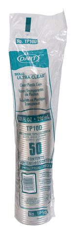 Solo Ultra Clear PET Cold Cup, 10 Ounce -- 1000 per case