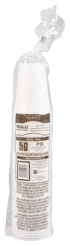 Solo® CUP POLYSTYRENE TRANSLUCENT COLD PARTY CUP 16 OZ