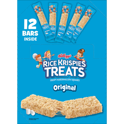 Snack Bar Rice Krispies Treat Original Square