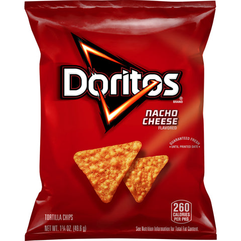 Tortilla Chip Nacho Cheese Large Single Serve