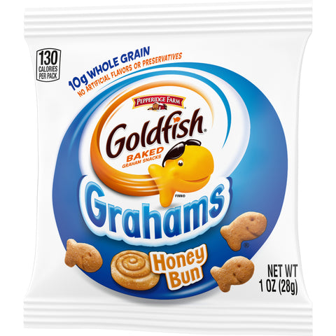 Pepperidge Farm® SNACK GOLDFISH® BAKED W/ WHOLE GRAIN HONEY BUN