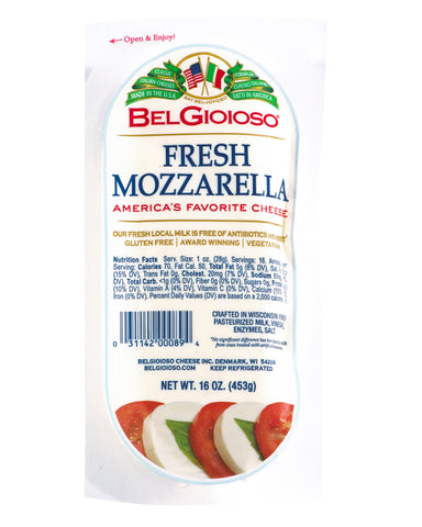 Belgioioso CHEESE MOZZARELLA FRESH THERMO LOG