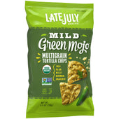 Late July Snacks TORTILLA CHIP MULTI-GRAIN GREEN MOJO