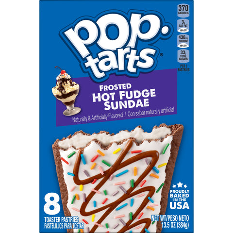 Kellogg's® PASTRY POP-TARTS FROSTED HOT FUDGE SUNDAE