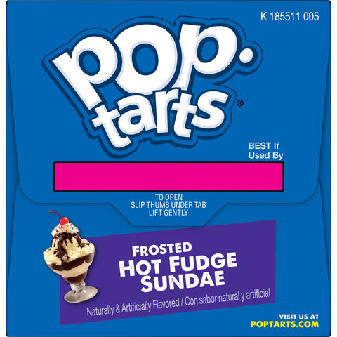 Kellogg's® PASTRY POP-TARTS FROSTED HOT FUDGE SUNDAE