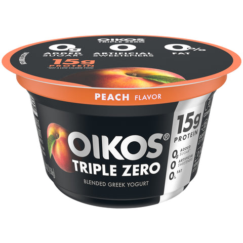 Yogurt Greek Peach Triple Zero Nonfat