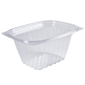 Dart ClearPac® CONTAINER PLASTIC CLEAR W/ LID 16 OZ