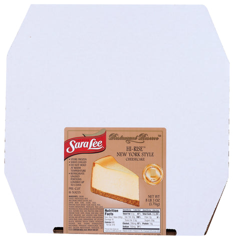 Sara Lee Restaurant Reserve Round Hi Rise New York Style Cheesecake, 131 Ounce -- 2 per case.