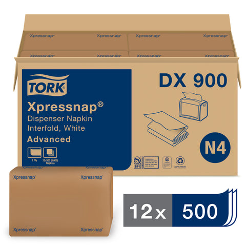 Tork Xpressnap® NAPKIN 1/4 FOLD
