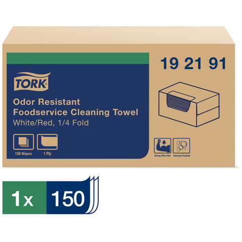 Wiper Towel Microban Foodservice White 13x24