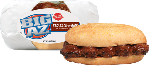 Big Az® PIERRE BIG AZ RACK-O-RIBS SNDWCH 8/8.6Z