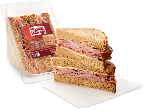 Sandwich Hearty Ham & Swiss Wedge