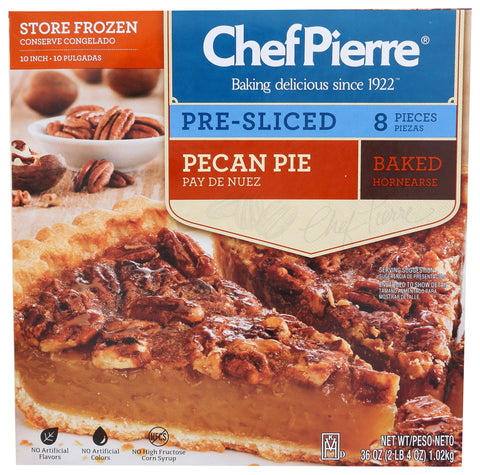 North 30 Food Sales PIE PECAN 10