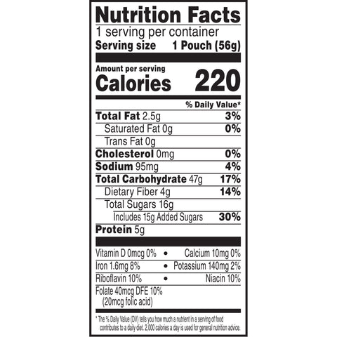 Kelloggs Low Fat Granola Crunchy Cluster Cereal, 2 Ounce -- 48 per case.