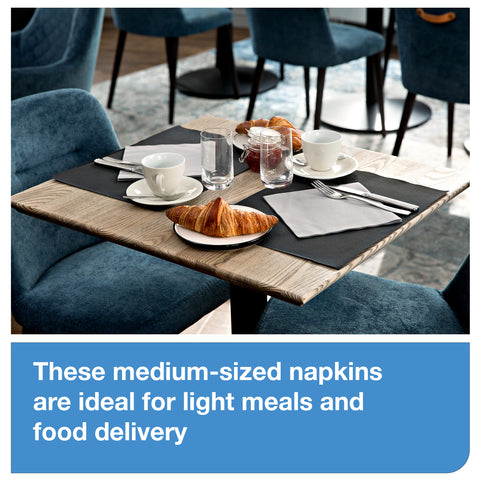 Napkin Luncheon White 1-ply 13x11.5