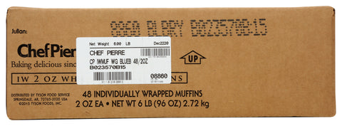 Muffin Blueberry Whole Grain Iw