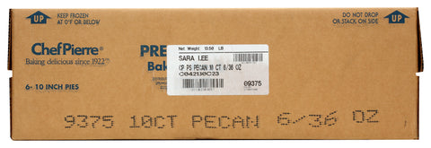 Chef Pierre PIE PECAN THAW & SERVE 10