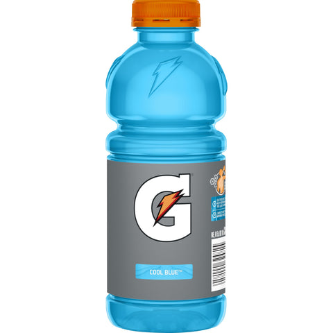 Gatorade DRINK COOL BLUE RASPBERRY WIDEMOUTH PLASTIC BOTTLE