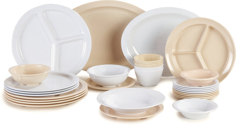 Carlisle PLATE DINNER KINGLINE™ MELAMINE WHITE 9