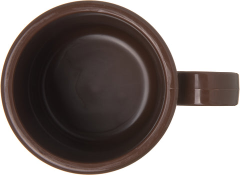 Carlisle MUG DIABLO II BROWN 8 OZ