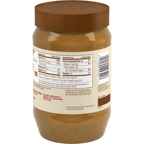 Smucker's® PEANUT BUTTER NATURAL CREAMY