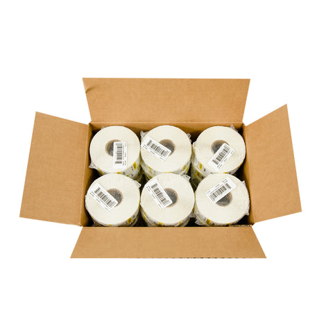 National Checking Company Dateit Yellow Trilingual Removable Label - Tuesday, 1 x 1 inch -- 1000 per case.