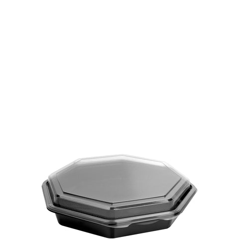 Dart CONTAINER PLASTIC HINGED DEEP OCTAVIEW 9