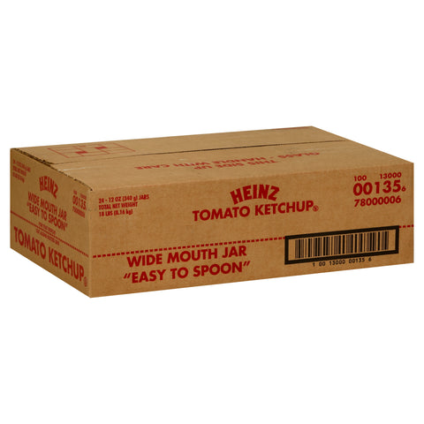 Ketchup Wide Mouth Glass Bottle 001350/78000006