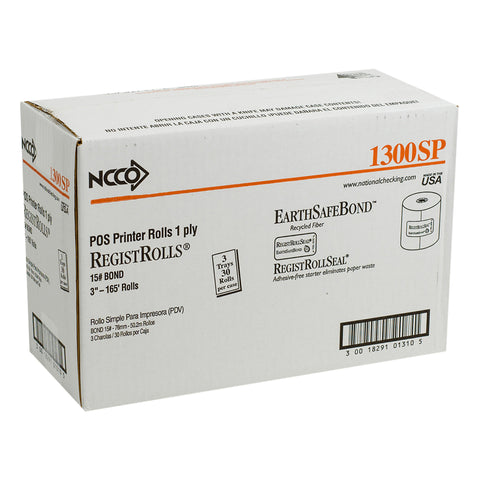 Registroll White Bond 1 Ply 3