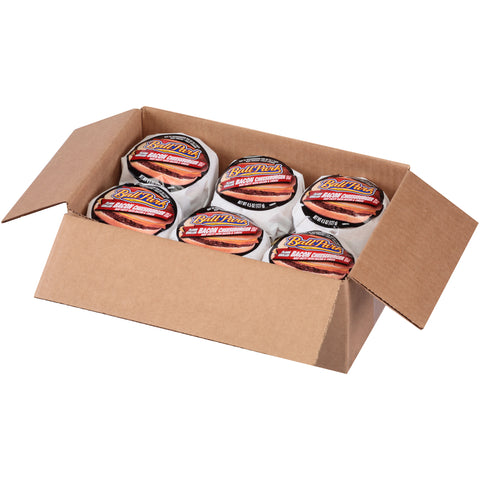 Ball Park Bacon Cheeseburger Sandwich, 4.5 Ounce -- 12 per case.