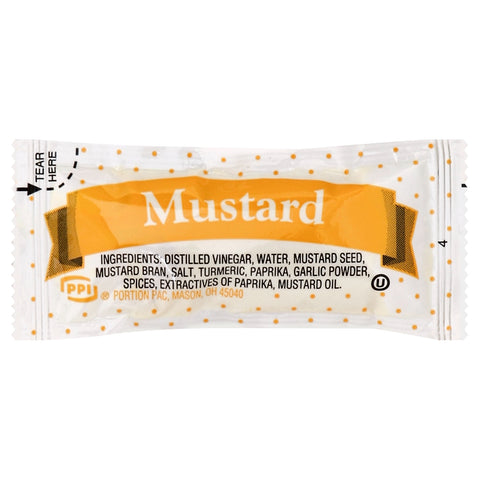 Portion Pac MUSTARD SINGLE SERVE PACKET 005380/78000357