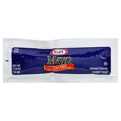 Mayonnaise Fat Free Single Serve Pouch