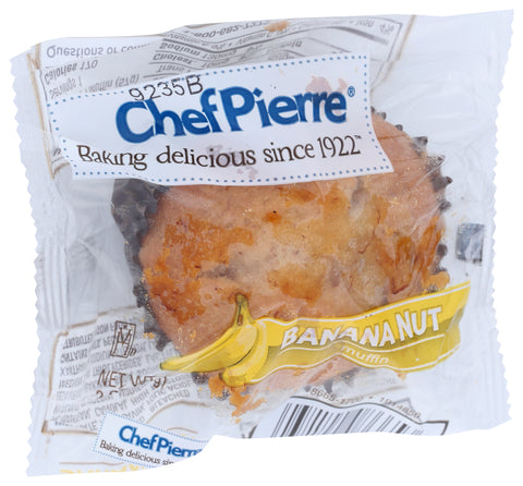 Chef Pierre Banana Nut Muffin, 2 Ounce -- 48 per case.
