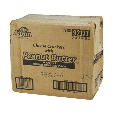 Cracker Sandwich Peanut Butter On Cheese