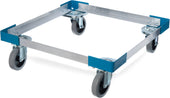 Carlisle DOLLY E-Z GLIDE™ OPEN ALUMINUM WITHOUT HANDLE CARLISLE BLUE 20.63 X20.63 X6.5