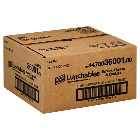 Lunchables LUNCHABLE TURKEY CHEDDAR CHEESE